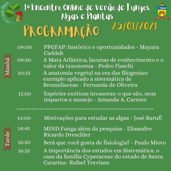 Página Inicial - Programa de Pós-Graduação em Biologia Vegetal